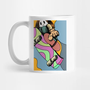 The skaterboarder Mug